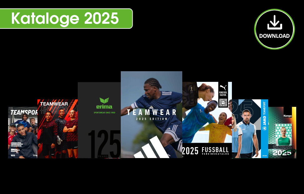 Hol dir die Teamsportkataloge 2025